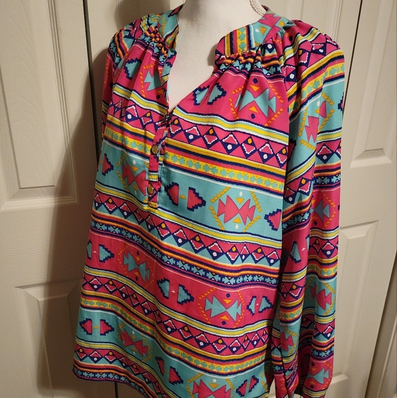 All for Color π Blouse - Picture 2 of 4